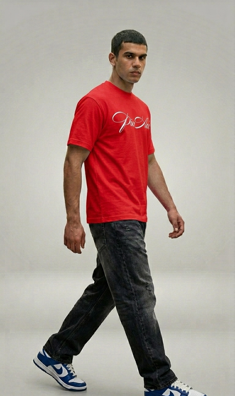 Red Subtle Tee