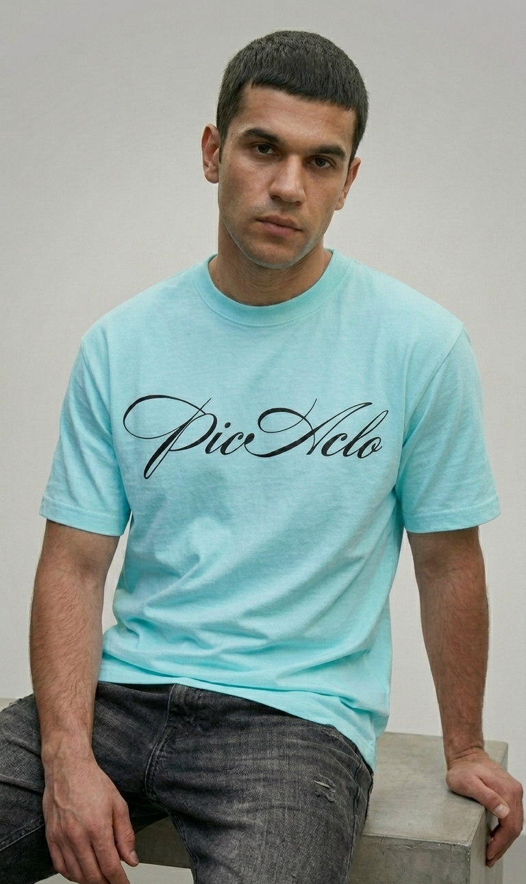 Sky Blue Subtle Tee