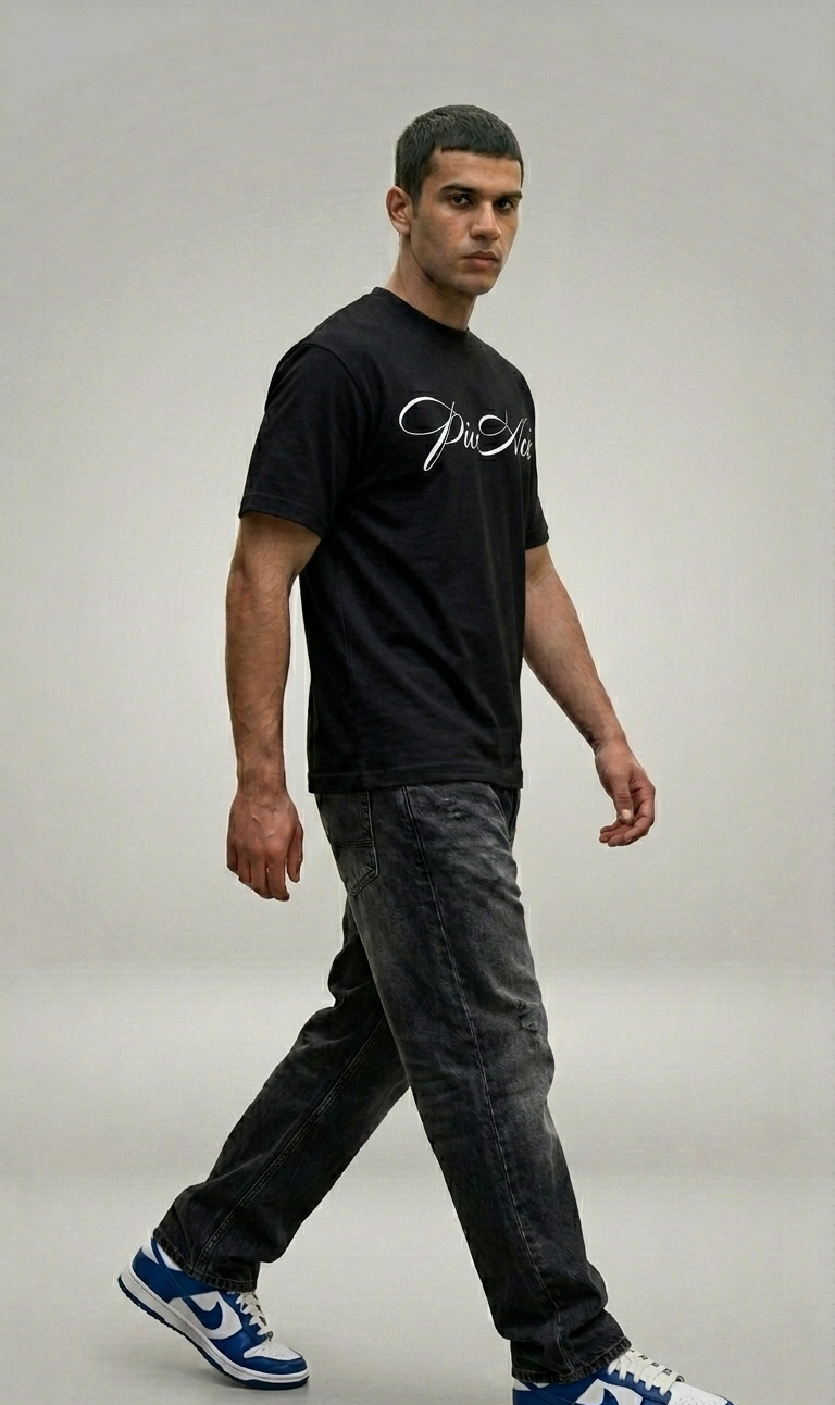 Black Subtle Tee