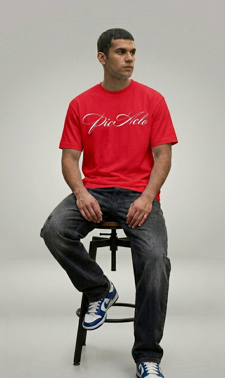 Red Subtle Tee