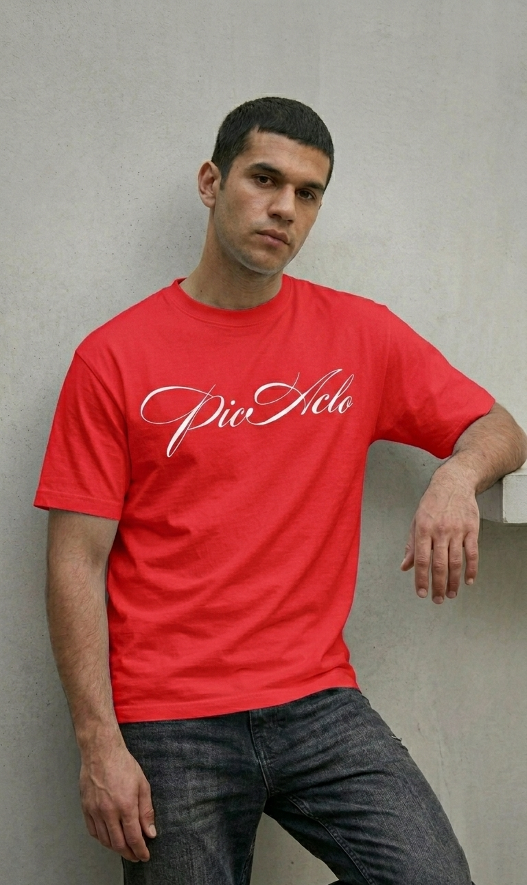 Red Subtle Tee