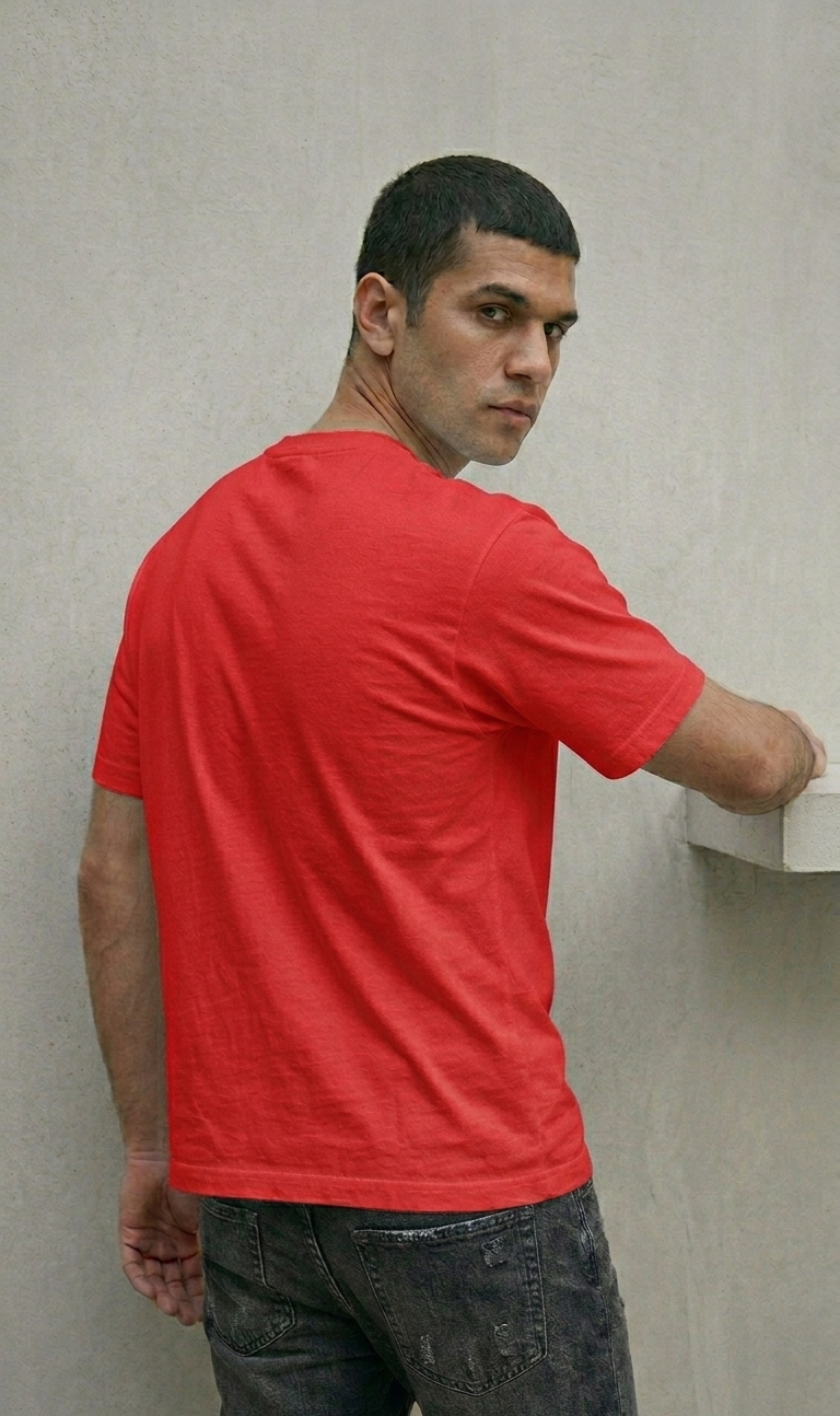 Red Subtle Tee