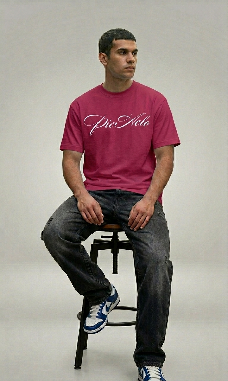 Fuchsia Subtle Tee