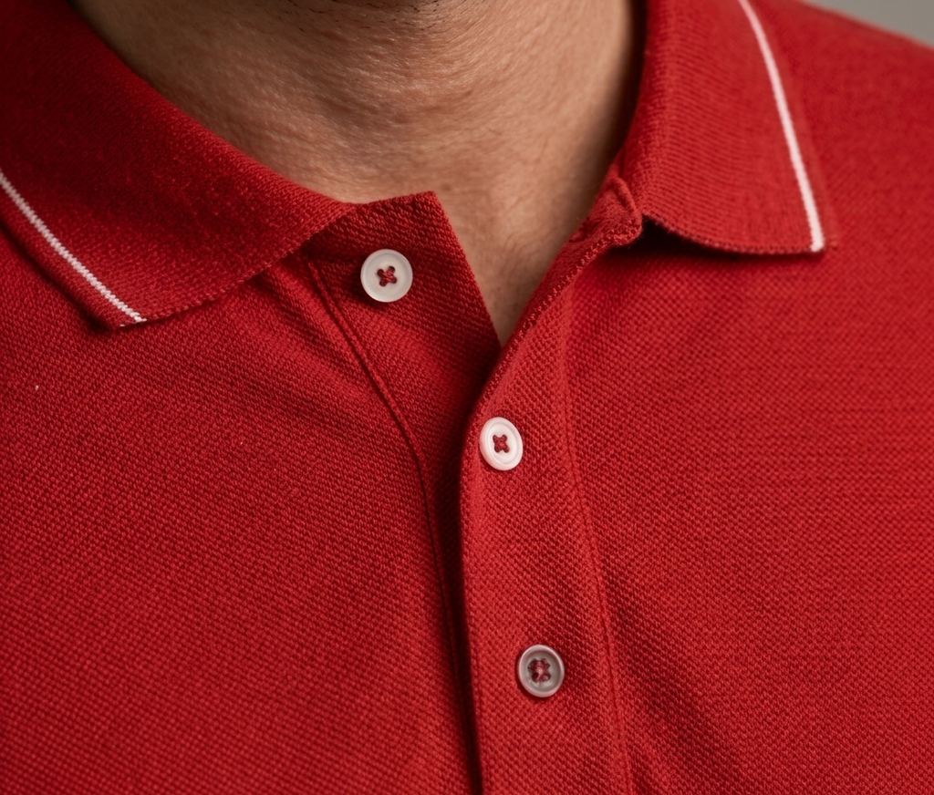 The Premium Pick: "PicAclo" Elite Heritage 240 GSM Cotton Polo – Red
