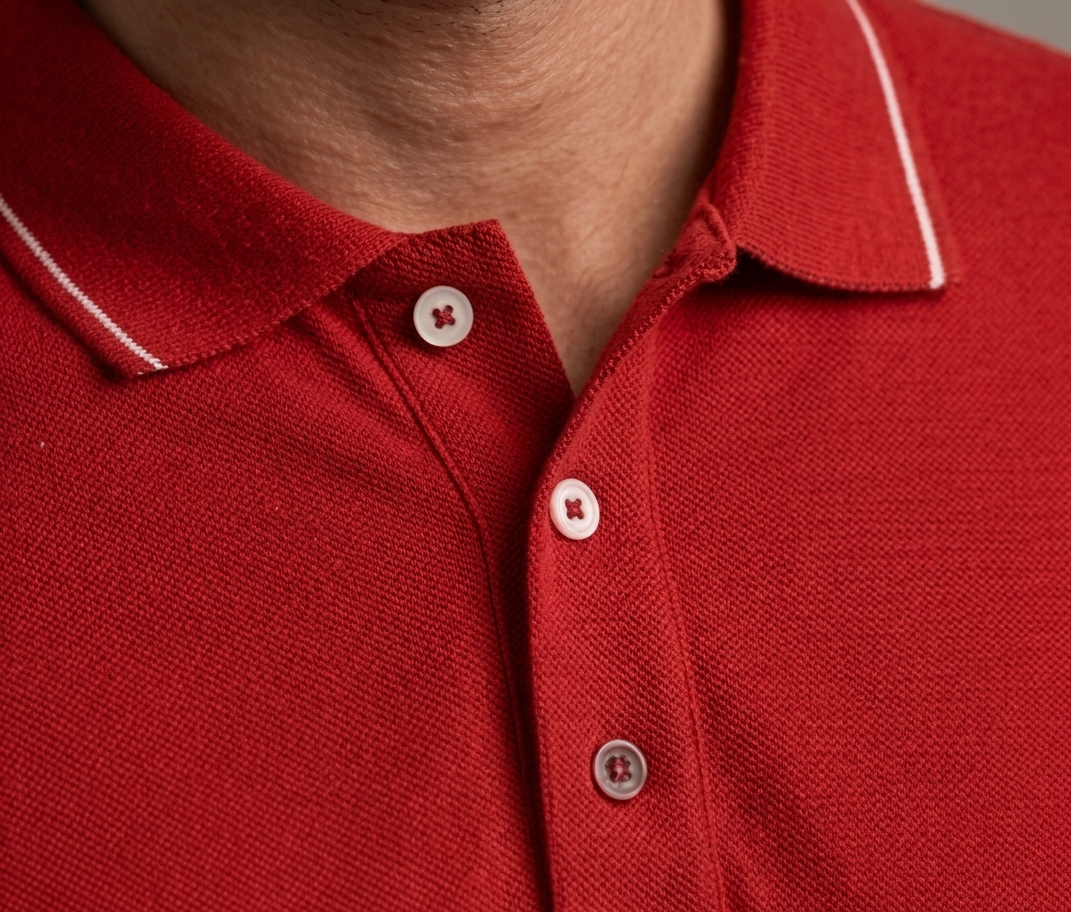 The Premium Pick: "PicAclo" Elite Heritage 240 GSM Cotton Polo – Red