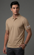 The Luxury and Sophisticated: "PicAclo" Signature Sleeve Script Classic Beige Color