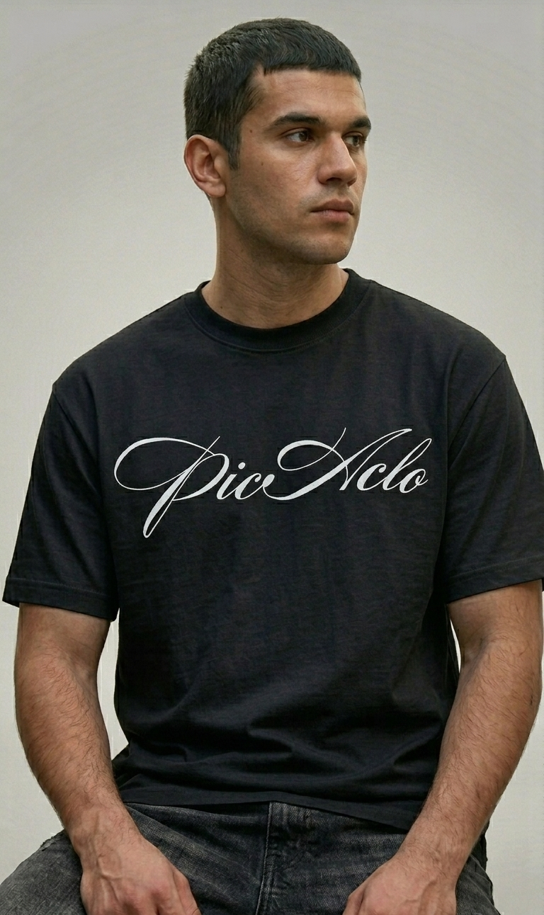 Black Subtle Tee
