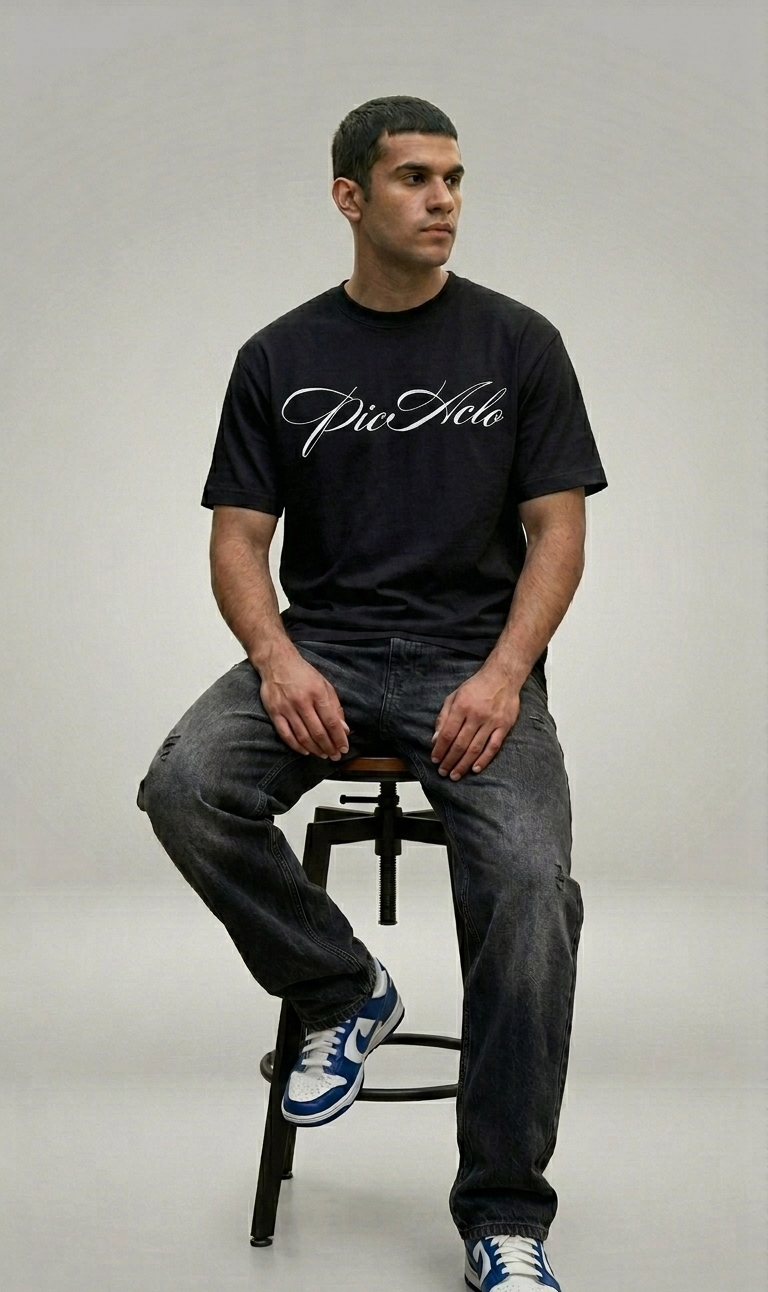 Black Subtle Tee