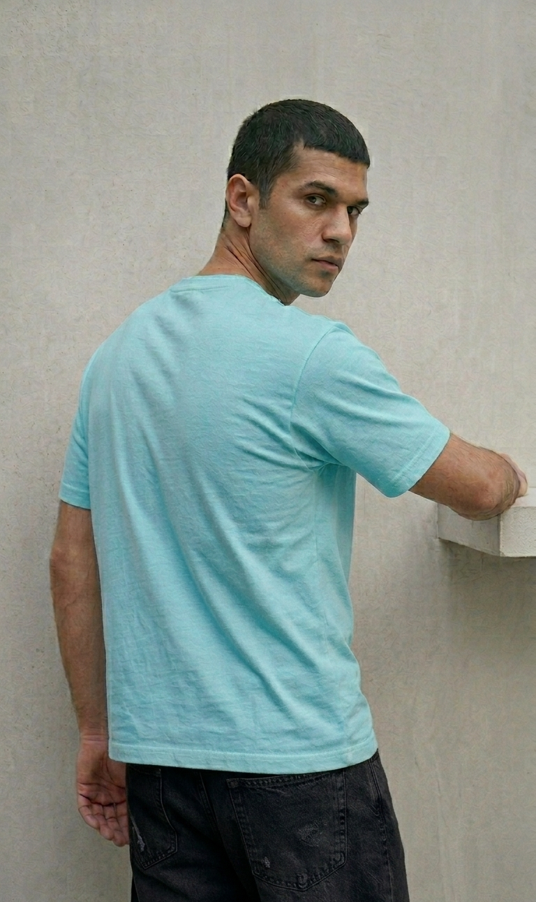 Sky Blue Subtle Tee
