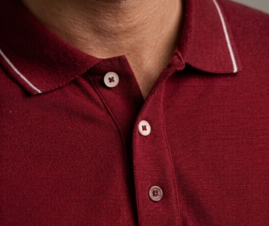 The Premium Pick: "PicAclo" Elite Heritage 240 GSM Cotton Polo – Maroon