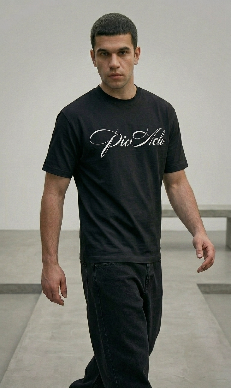 Black Subtle Tee