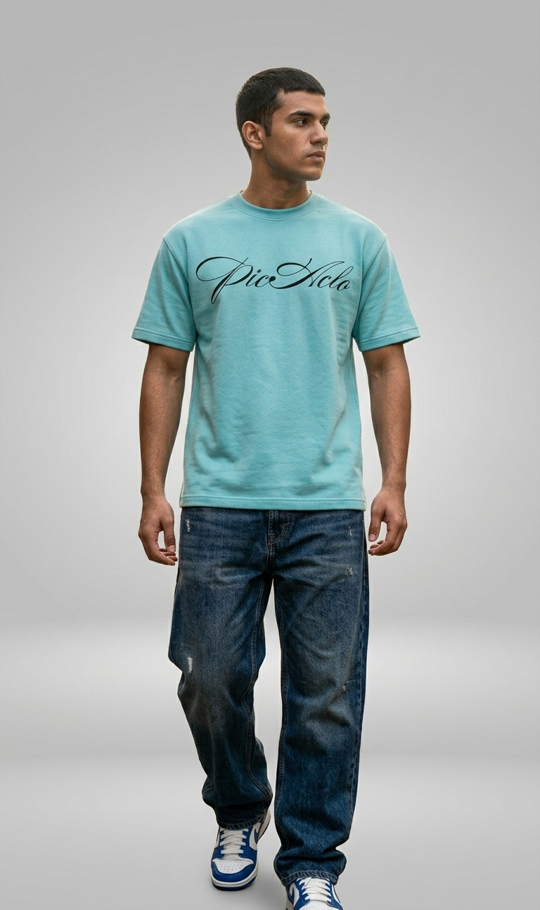 Sky Blue Subtle Tee