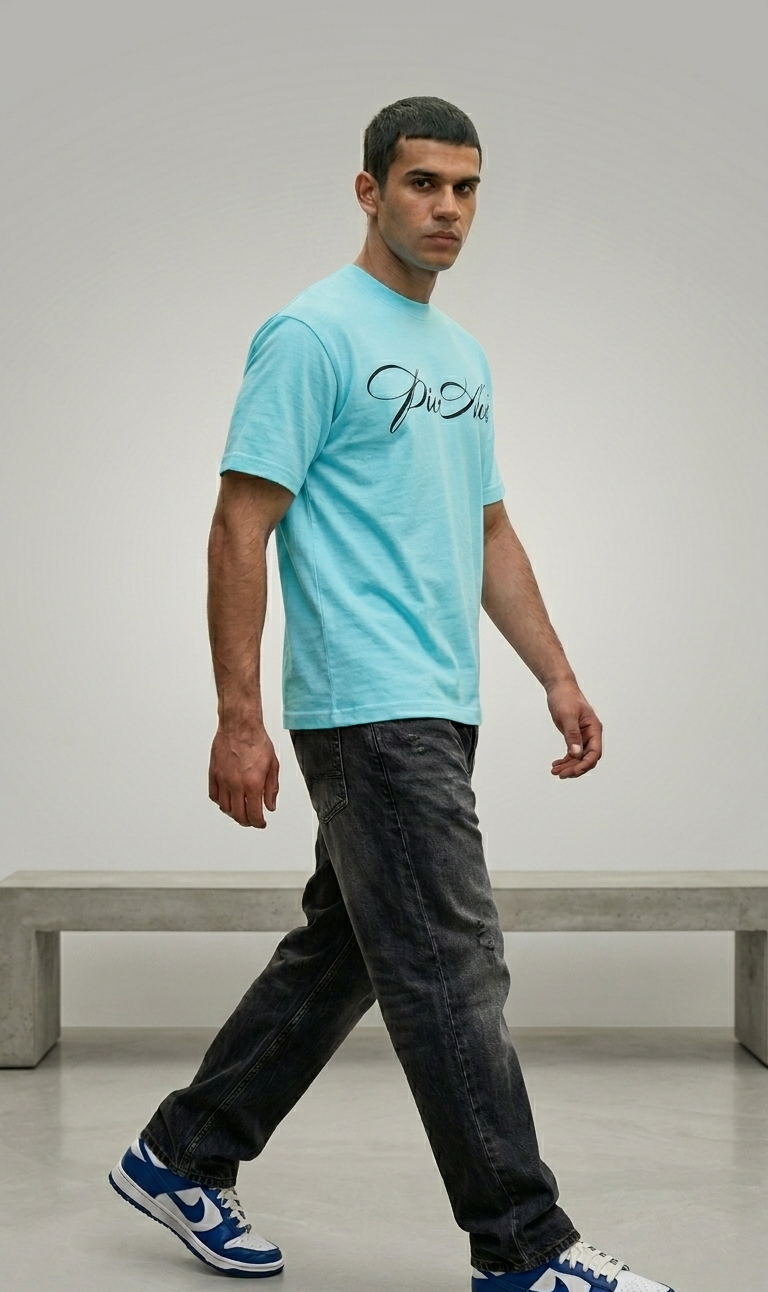 Sky Blue Subtle Tee