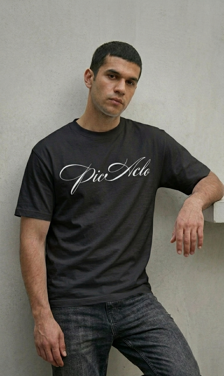 Black Subtle Tee