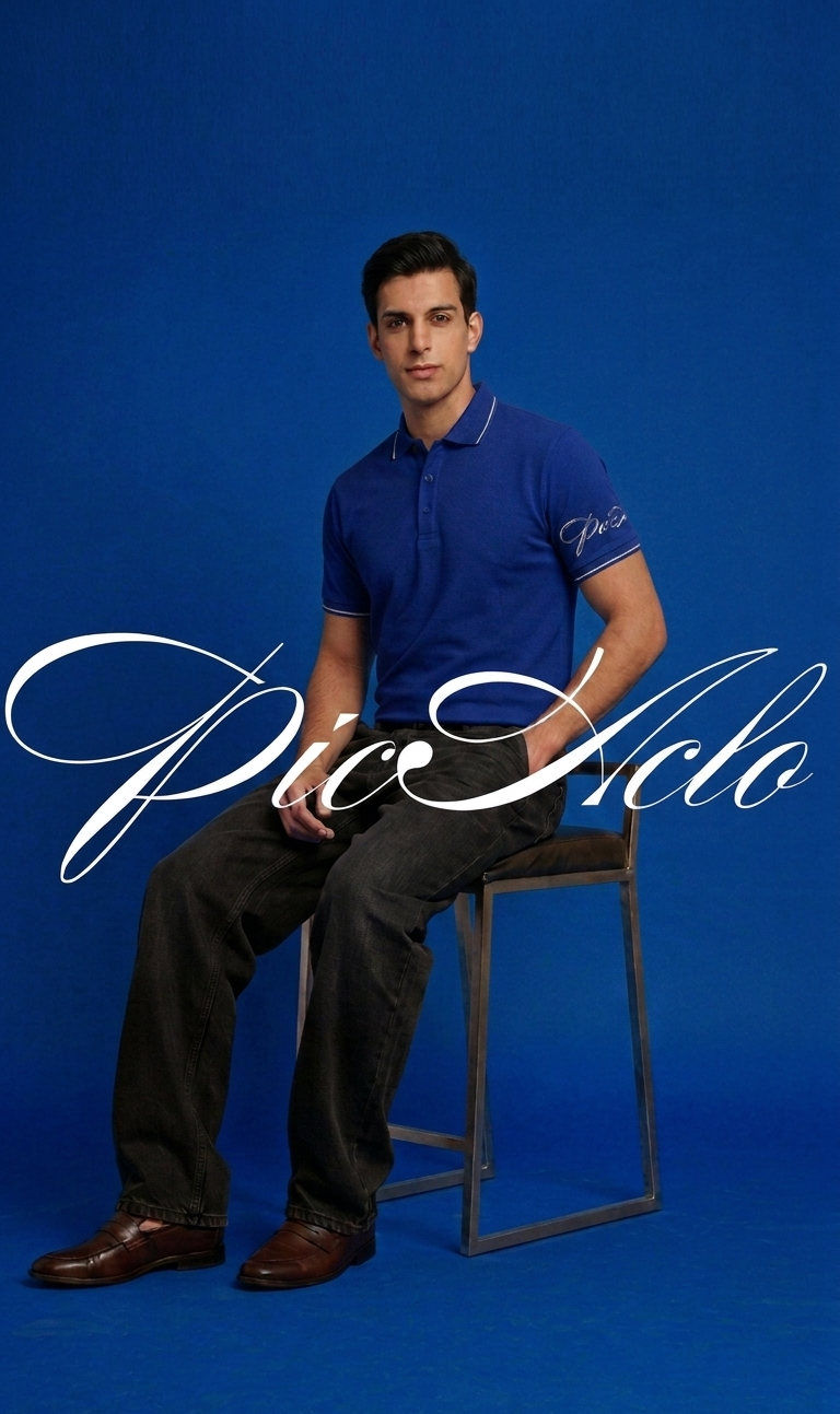 The Premium Pick: "PicAclo" Elite Heritage 240 GSM Cotton Polo – Royal Blue