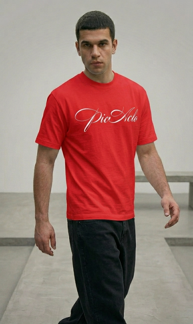 Red Subtle Tee