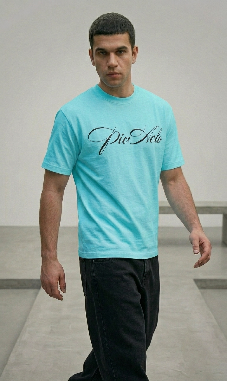 Sky Blue Subtle Tee